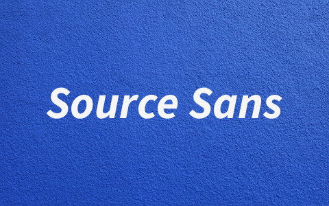Source Sans